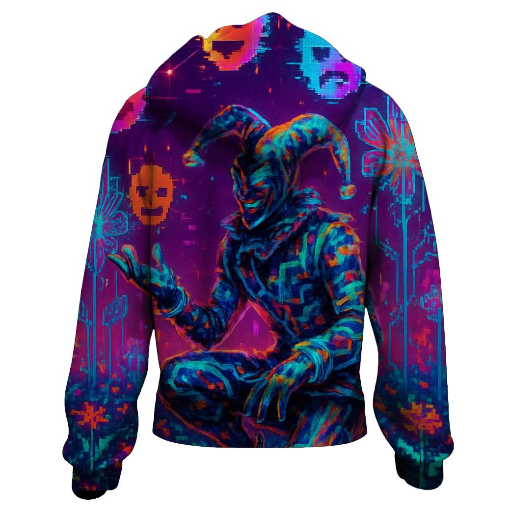 Glitch Garden Jester hoodie styles