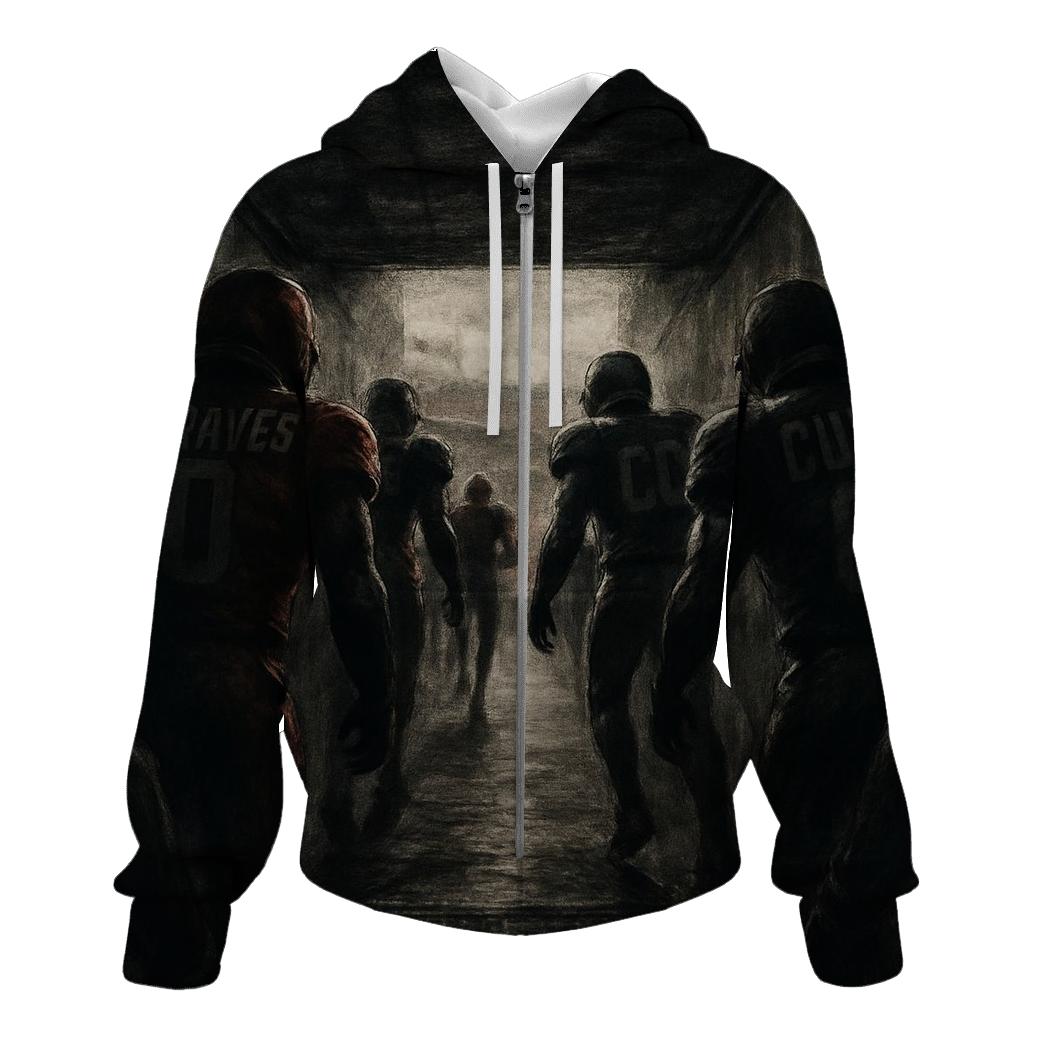 Tunnel Of Roar Braves And Cubs printed hoodies