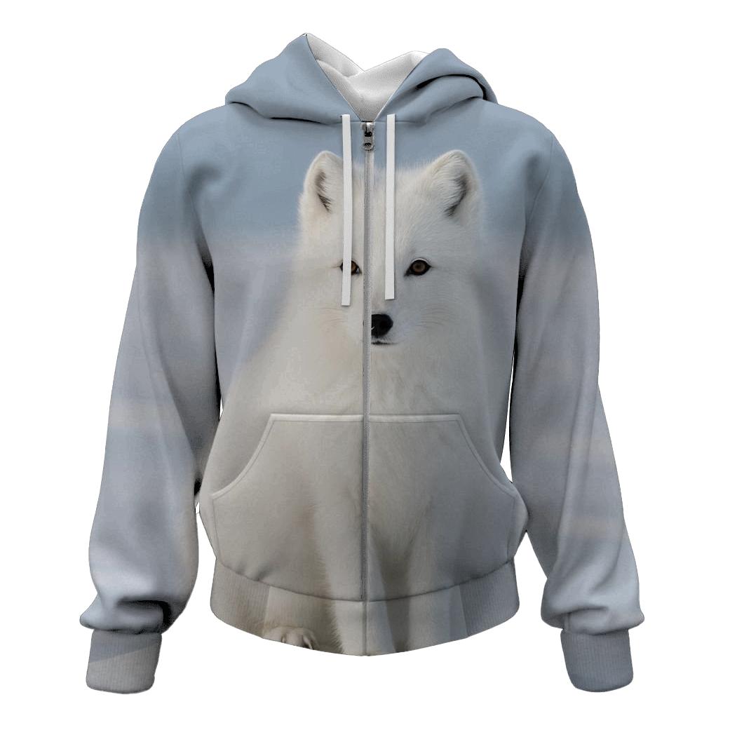 Tundra Watch Arctic Fox hoodie trends