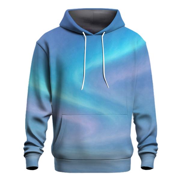 Glacial Aurora Veil lightweight hoodies