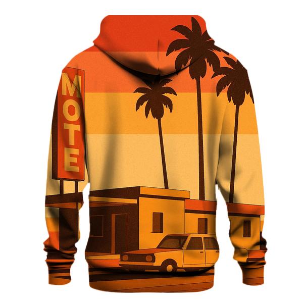 Sunset Highway Motel pullover hoodies