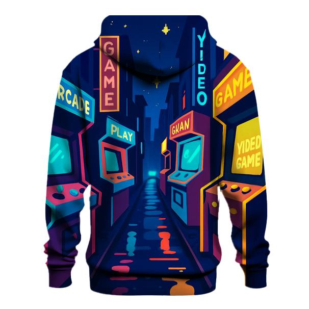 Arcade Neon Alley heavyweight hoodies