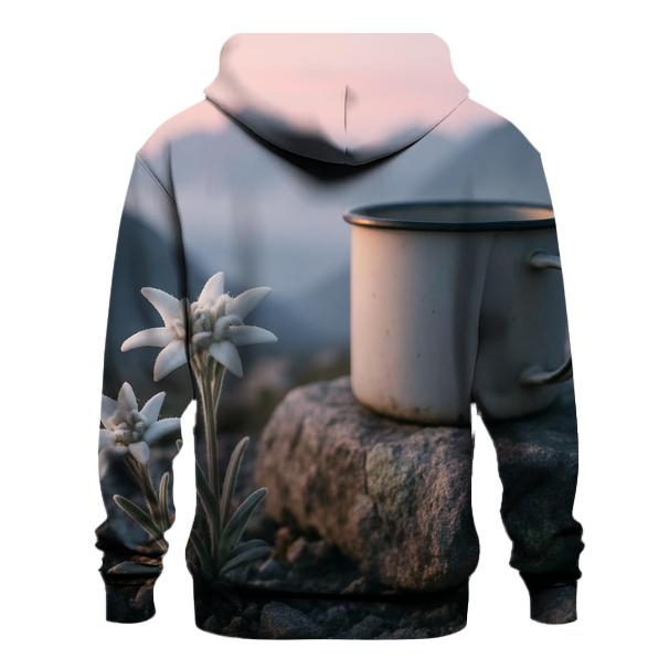Dawn Tea Among Alpine Edelweiss hoodie trends