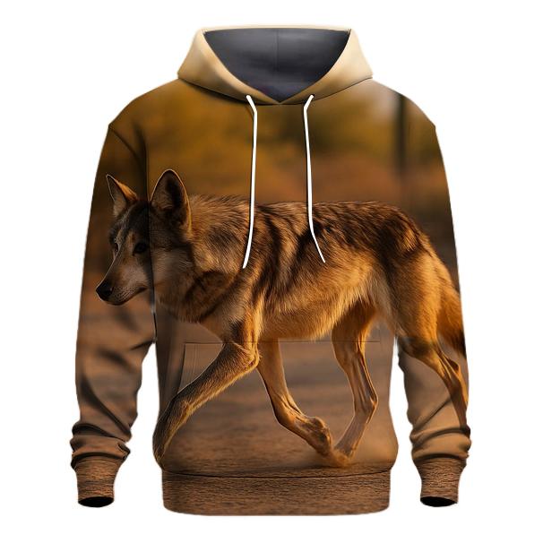 Mexican Wolf Crossing Desert Arroyo hoodie trends