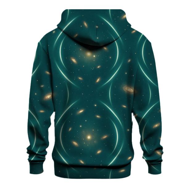 Gravitational Arc Lattice Field lightweight hoodies