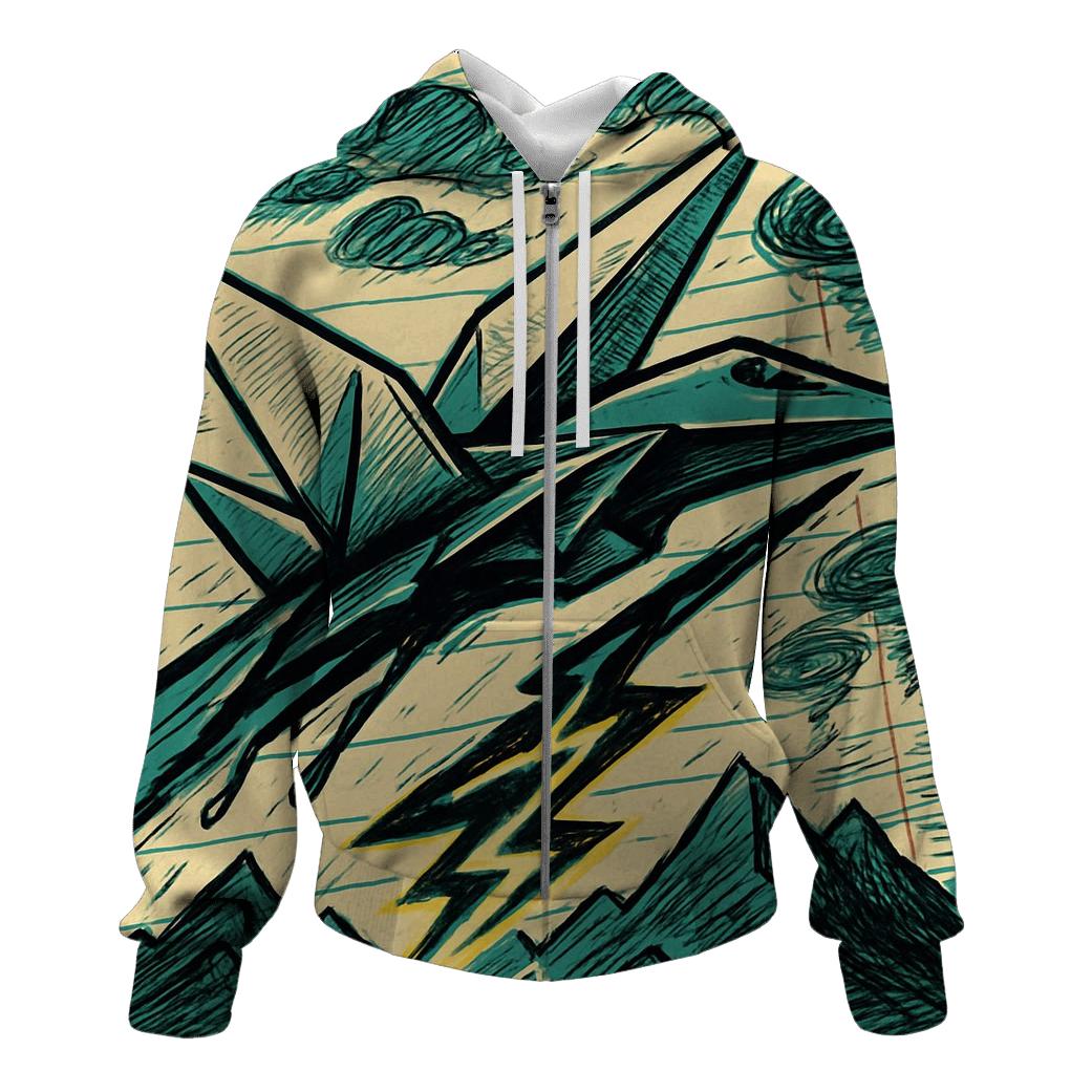 Origami Storm Chaser hoodie styles