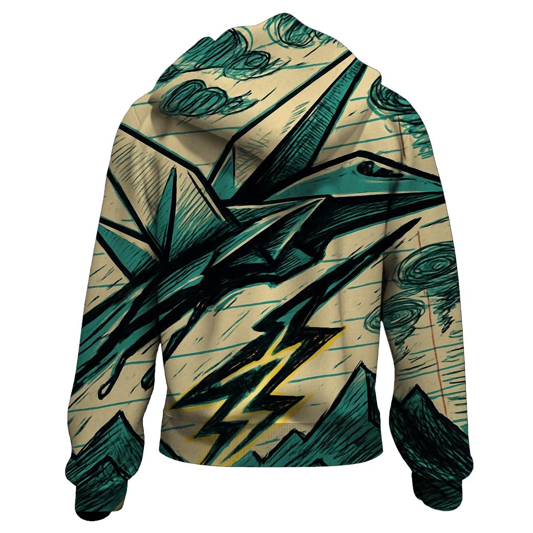 Origami Storm Chaser hoodie styles