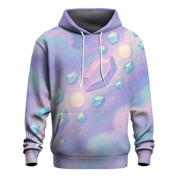 Pastel Nebula Gemstream premium hoodies