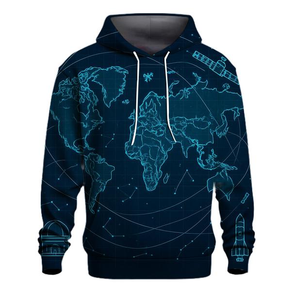 Cosmic Blueprint Atlas pullover hoodies