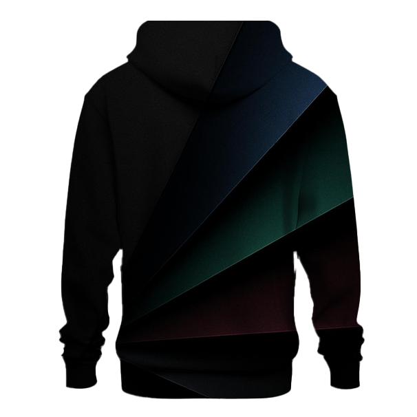 Obsidian Prism Fade printed hoodies
