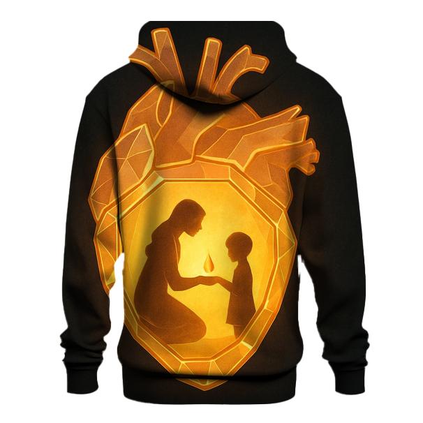 The Lantern She Placed In My Soul zip-up hoodies