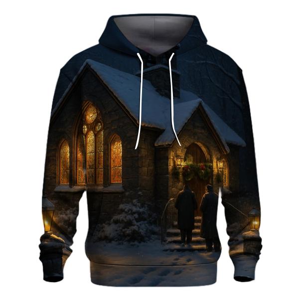 Midnight Mass Snowy Chapel Arrival designer hoodies