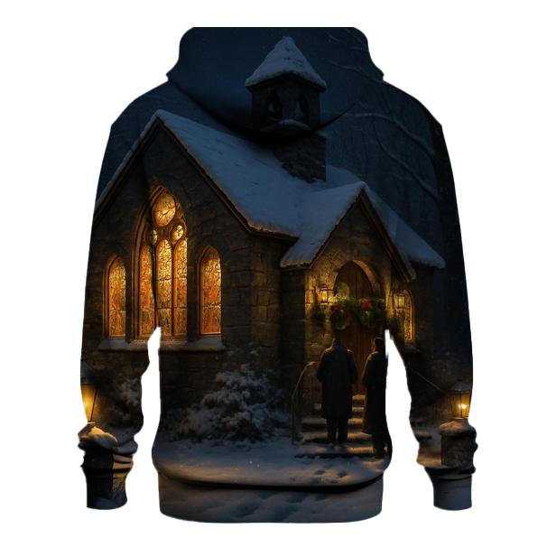 Midnight Mass Snowy Chapel Arrival designer hoodies