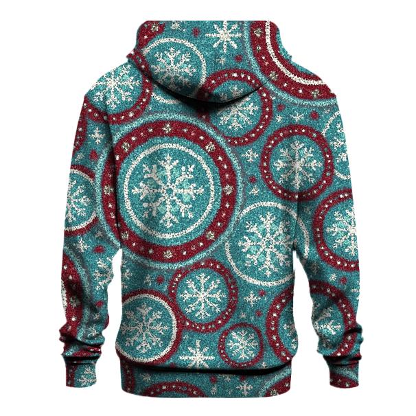 Snowflake Carousel Medallion Design hoodie trends
