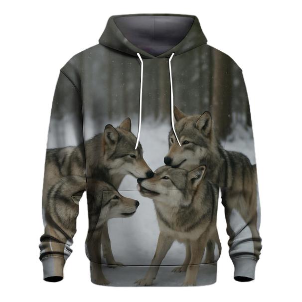 Pack Greeting Ritual In Winter Clearing printed hoodies