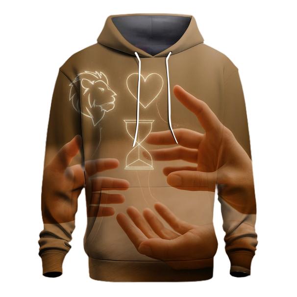 When Her Hands Taught My Heart To Speak heavyweight hoodies
