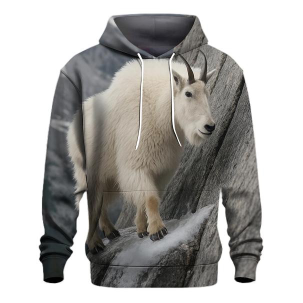 Glacial Ascent Mountain Goat zip-up hoodies