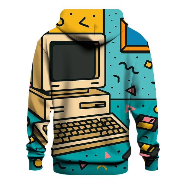 Memphis Office Desk premium hoodies