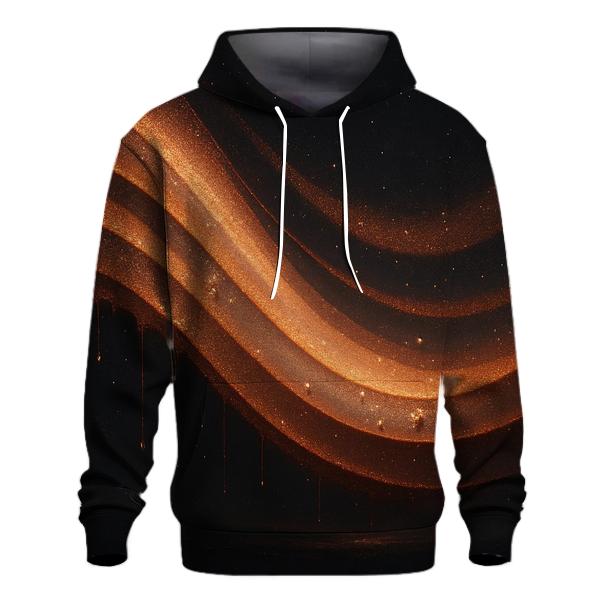 Copper Aurora Veil designer hoodies