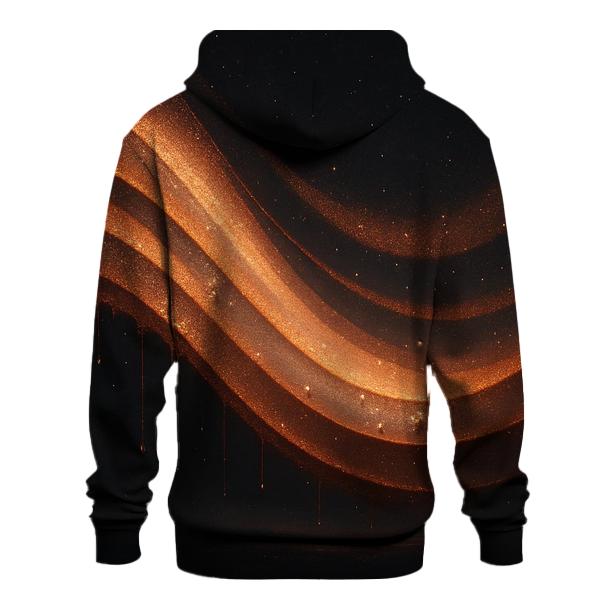 Copper Aurora Veil designer hoodies