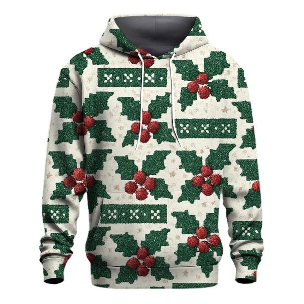 Holly Garland Brick Stack Design graphic hoodies