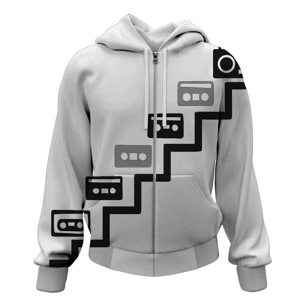 Analog Signal Staircase hoodies fashion