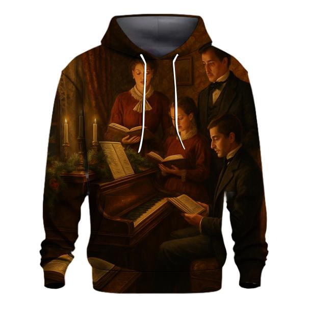 Victorian Parlor Christmas Carols hoodie styles