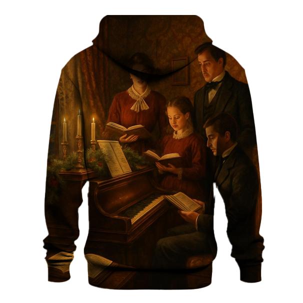 Victorian Parlor Christmas Carols hoodie styles