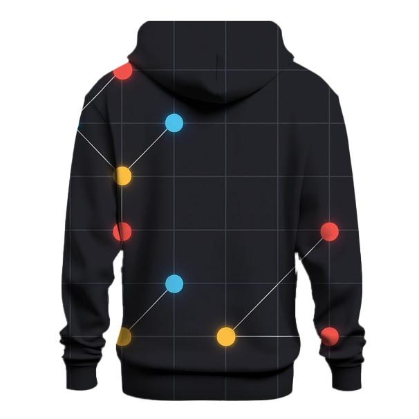 Quantum Constellation Grid hoodies fashion