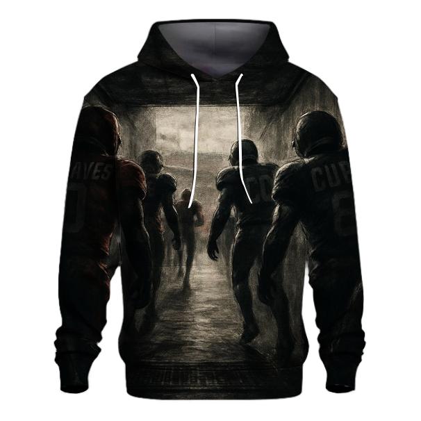 Tunnel Of Roar Braves And Cubs zip-up hoodies