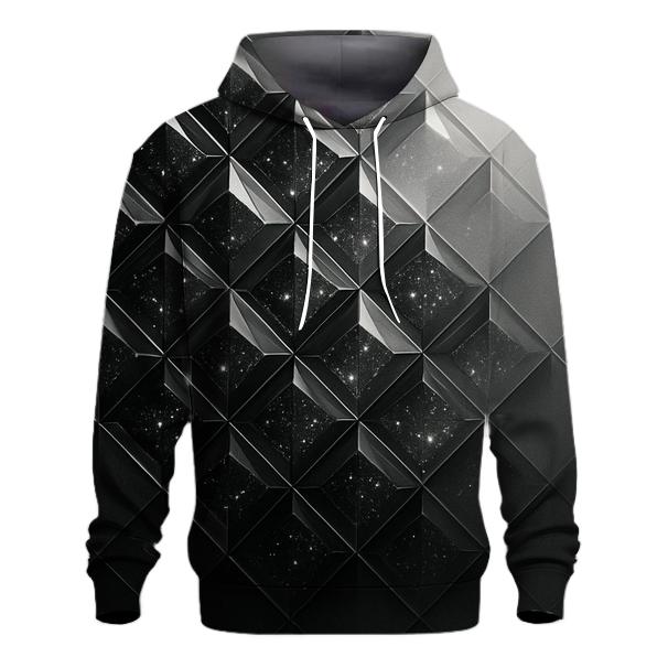 Charcoal Starlit Facet Grid hoodie styles