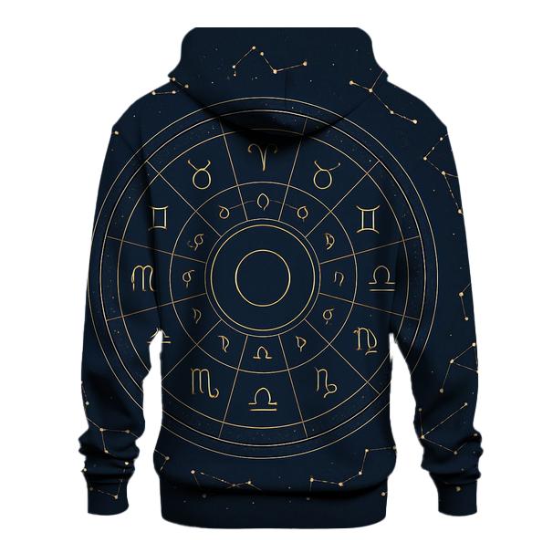 Zodiac Wheel Of Planetary Orbits lightweight hoodies
