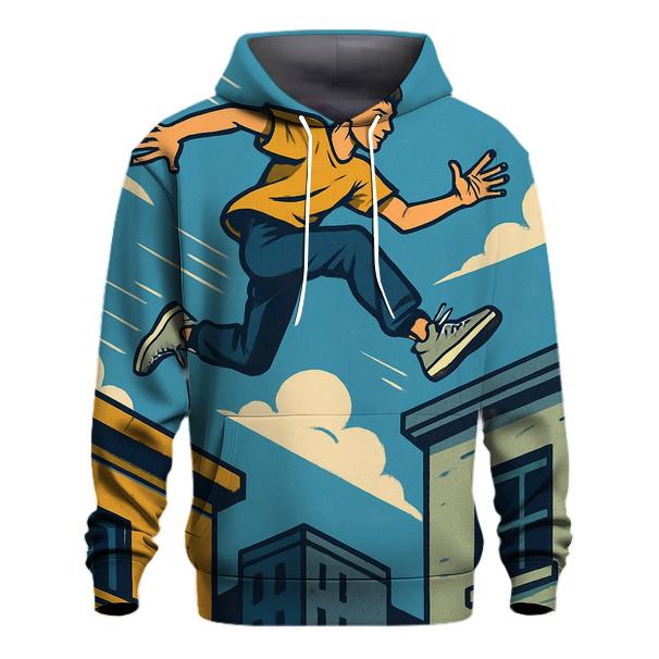 Youth Parkour City Leap hoodie styles