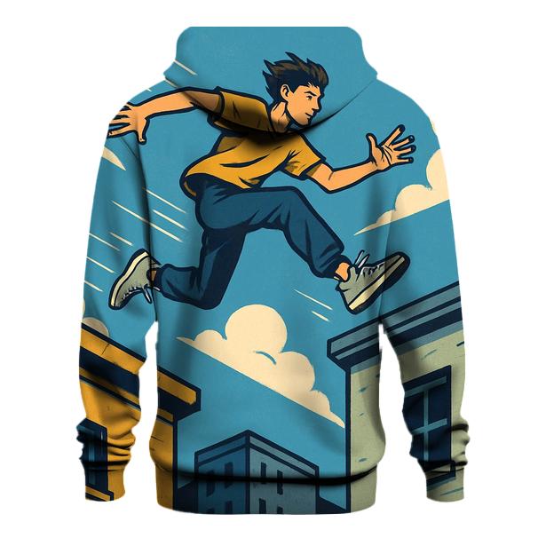 Youth Parkour City Leap hoodie styles