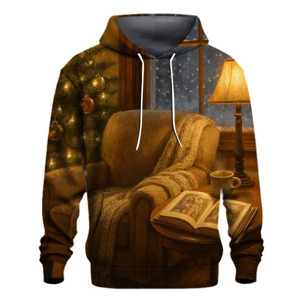 Quiet Corner With Christmas Storybook pullover hoodies