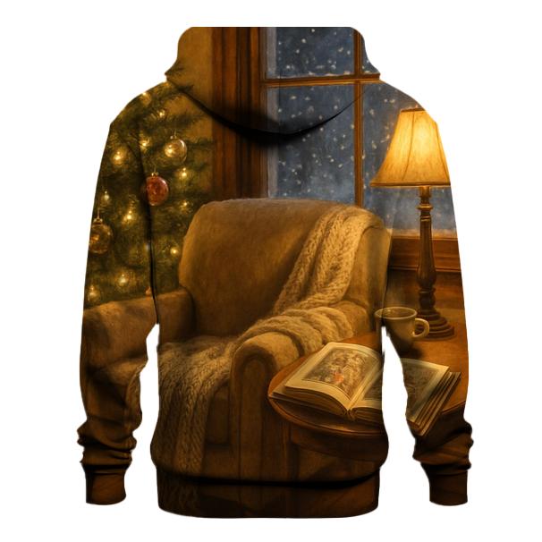 Quiet Corner With Christmas Storybook pullover hoodies