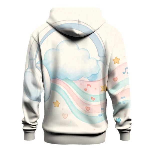 Headphone Daydream Cloud graphic hoodies