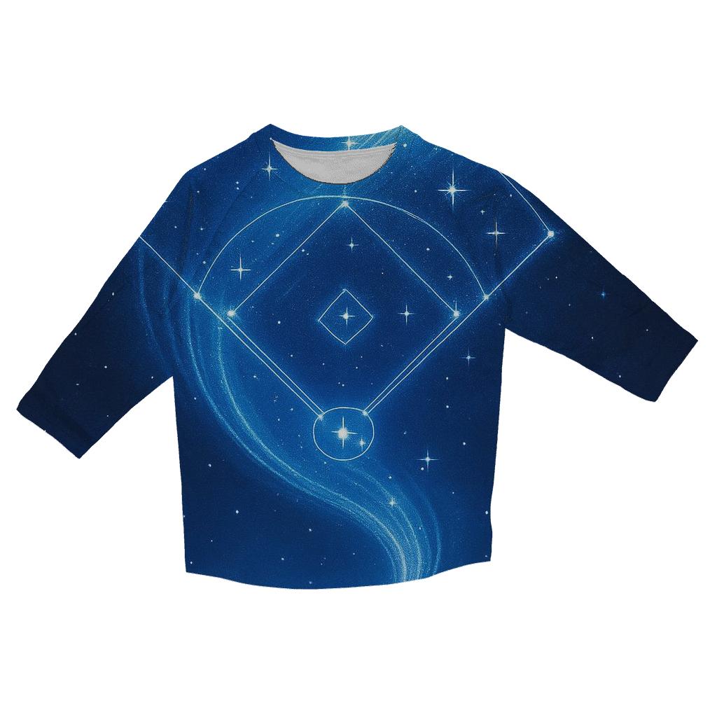 Sky Trail Home Run custom 3/4 sleeve shirts