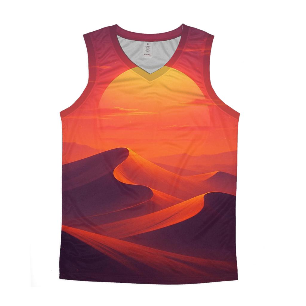 Celestial Dunes At Emberfall trendy fitted tank tops