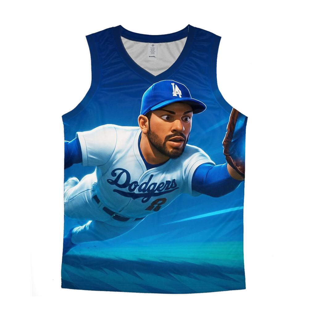Electric Outfield Glide casual summer tank tops