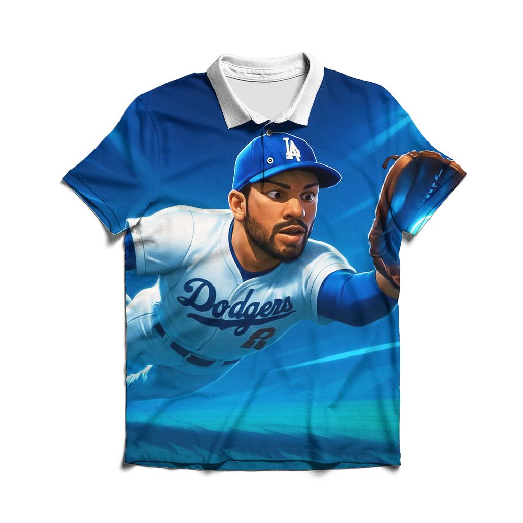 Electric Outfield Glide designer slim fit polos