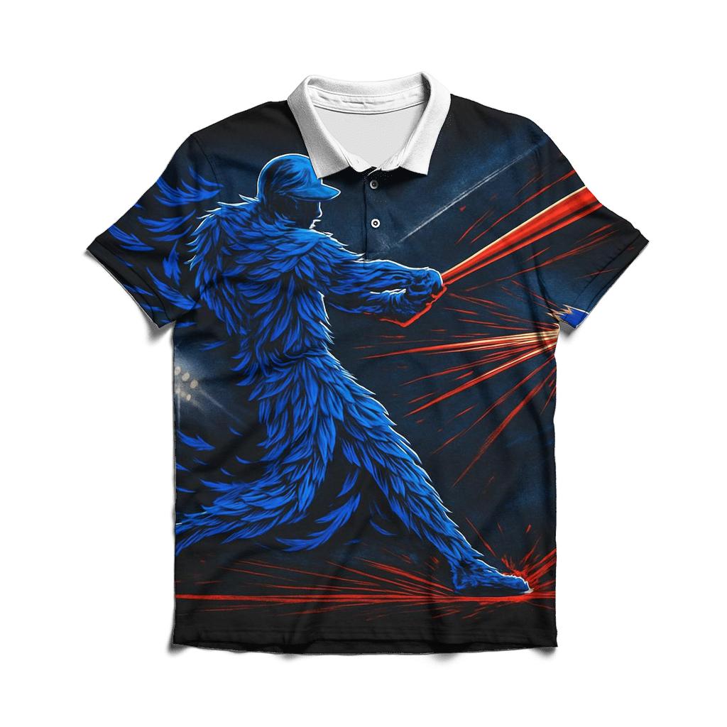 Featherstorm Swing Blue Jays Edition stylish collar polo tees