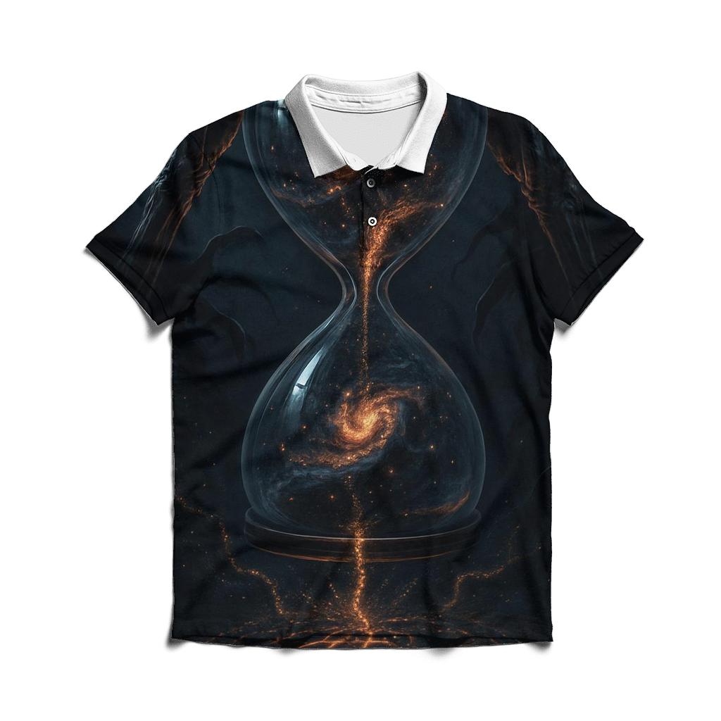 Hourglass Of Devoured Stars designer slim fit polos