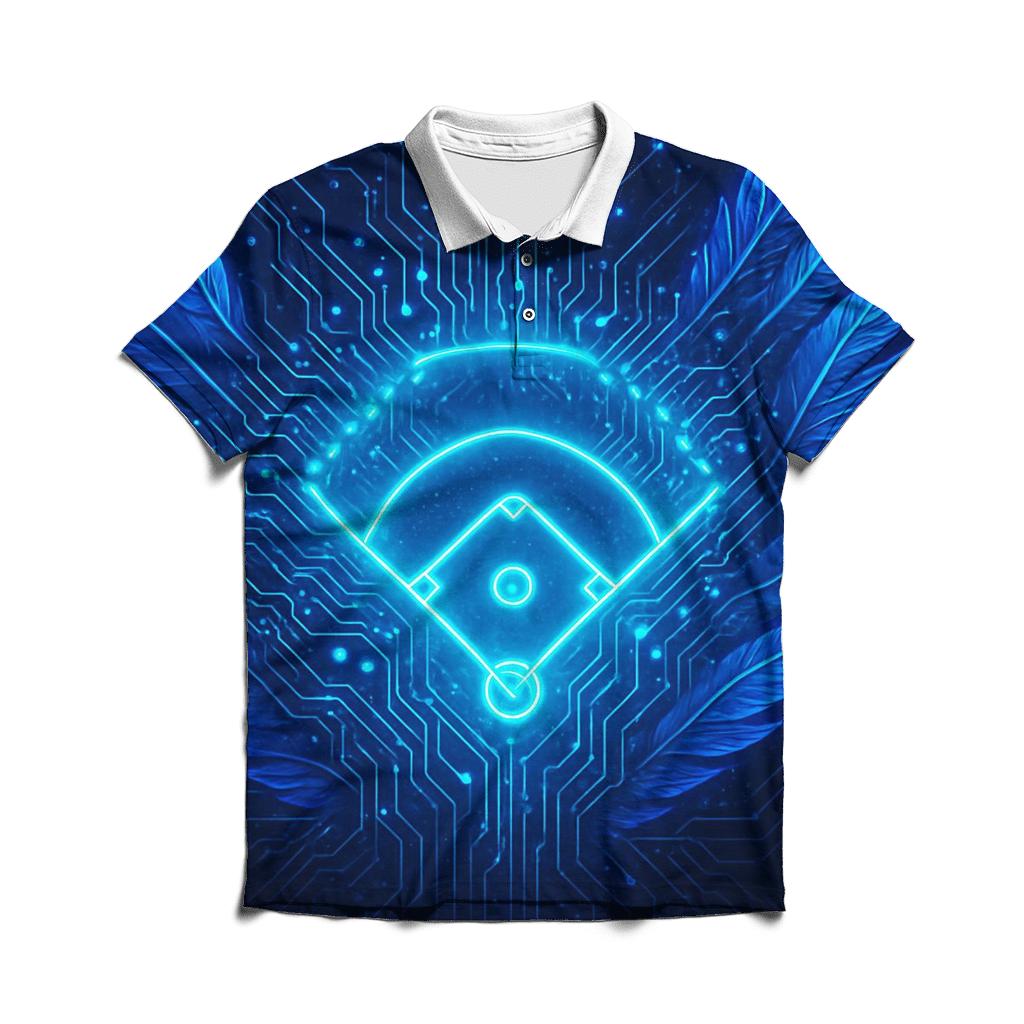 Blue Jays Pulse Over The Diamond Circuit custom polo shirts