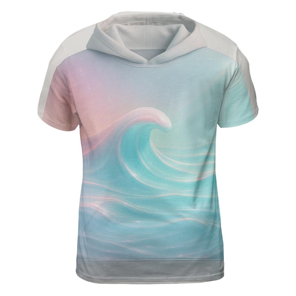 Celestial Tide Gradient custom all-over print shirts