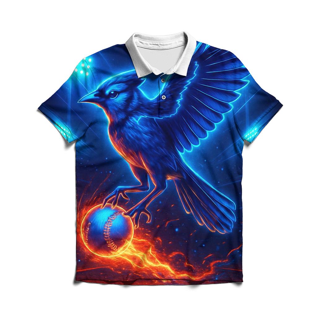 Blue Jays Ember Flight Under Stadium Lights designer slim fit polos