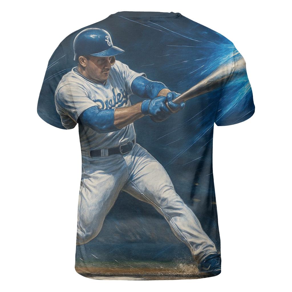 Blue Comet Swing unique graphic print tees