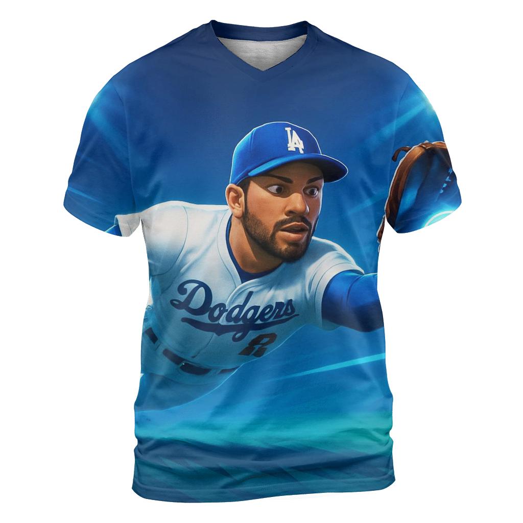 Electric Outfield Glide custom all-over print shirts