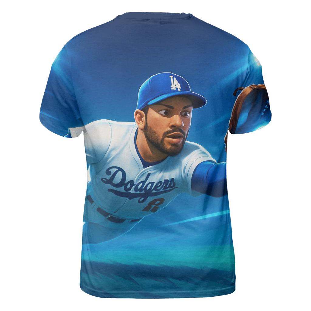 Electric Outfield Glide custom all-over print shirts