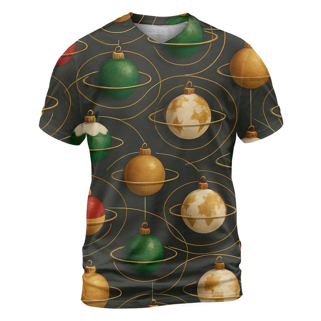 Planetary Bauble Orbit Rings custom all-over print shirts